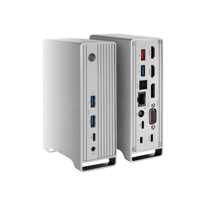 CLUB3D 4K ChargingDock USB-C ->6xUSB3/DP/2xHDMI/VGA/LAN 120W retail