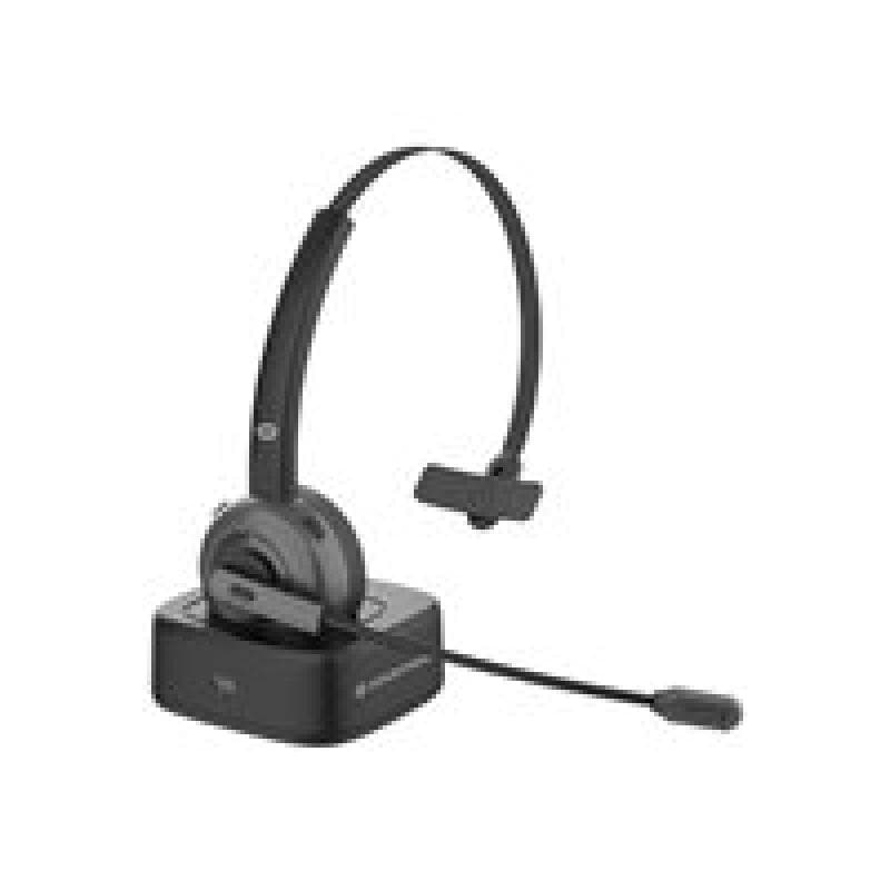 CONCEPTRONIC Headset Wireless Bluetooth mit Ladest.+ Ada. sw