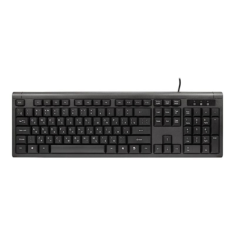INTERTECH Inter-Tech Tas KM-3149R Tastatur+Maus QWERTY dt/kyril. schw. retail