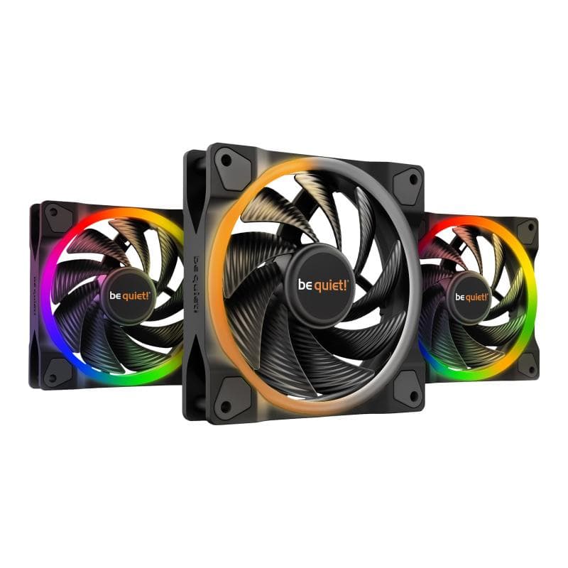 BE QUIET Lüfter be quiet! 120*120*25 Light Wings PWM high-speed (3x)