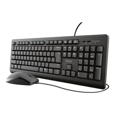 TRUST PRIMO TASTATUR AND MAUS SET DE