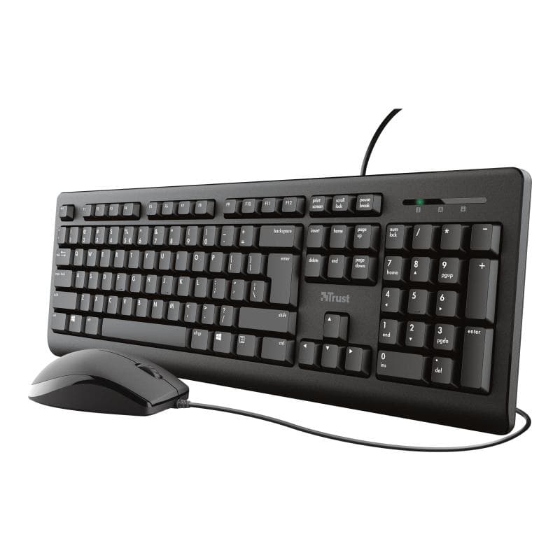 TRUST PRIMO TASTATUR AND MAUS SET DE