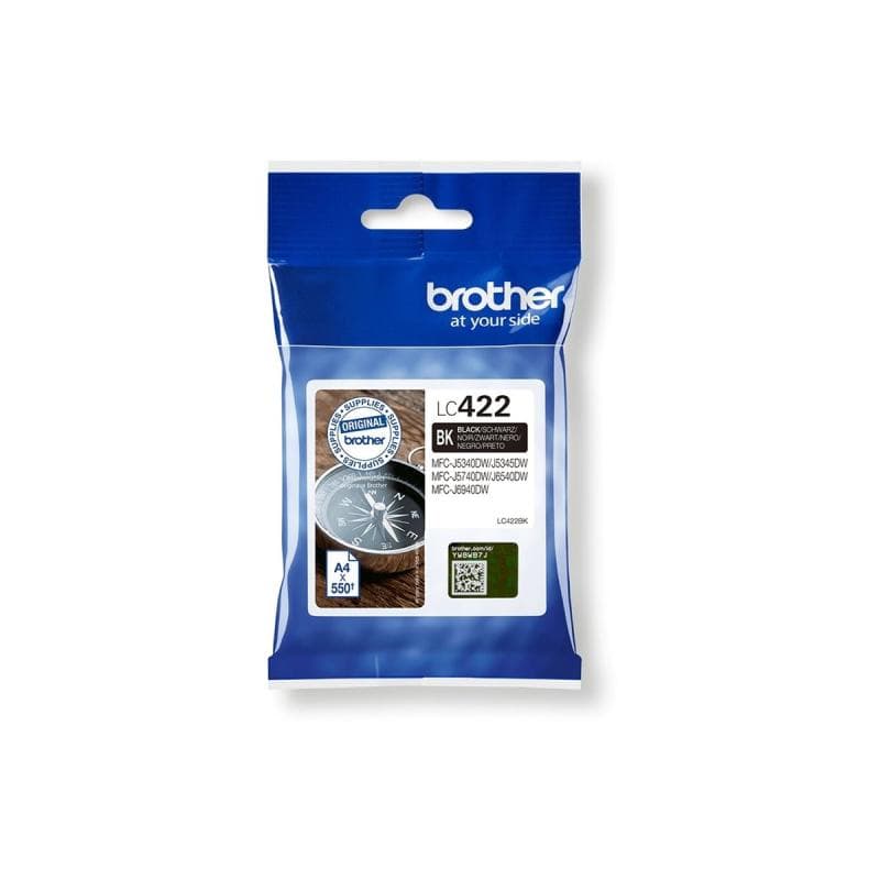 BROTHER LC422BK Ink Cartridge For BH19M/B Compatible with MFC-J5340DW MFC-J5740DW MFC-J6540DW MFC-J6
