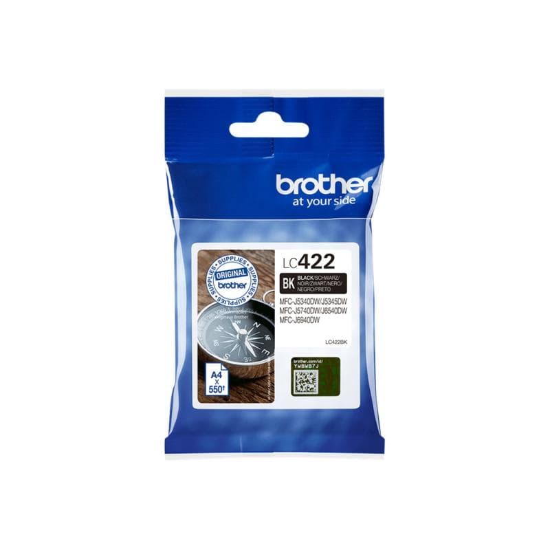 BROTHER LC422BK Ink Cartridge For BH19M/B Compatible with MFC-J5340DW MFC-J5740DW MFC-J6540DW MFC-J6