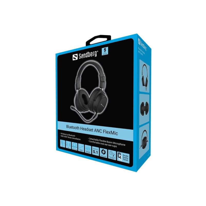 SANDBERG Bluetooth Headset ANC FlexMic