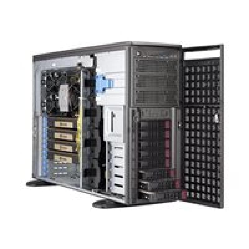 SUPERMICRO SYS-540A-TR PC/Workstation Barebone Full-Tower Schwarz Intel C621 (SYS-540A-TR)