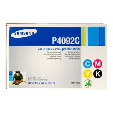 SAMSUNG CLT P4092C 4er Pack Schwarz, Gelb, Cyan, Magenta Tonerpatrone