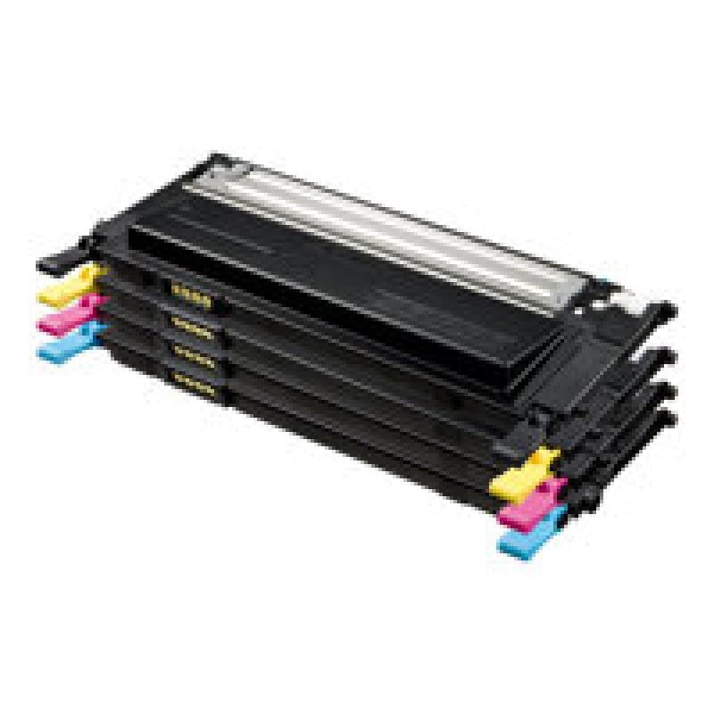 SAMSUNG CLT P4092C 4er Pack Schwarz, Gelb, Cyan, Magenta Tonerpatrone
