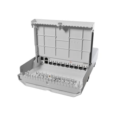 MikroTik netFiber 9 CRS310-1G-5S-4S+OUT 4x SFP+ 5x SFP 1x RJ45 PoE-In - 1 Gbps - Power over Ethernet
