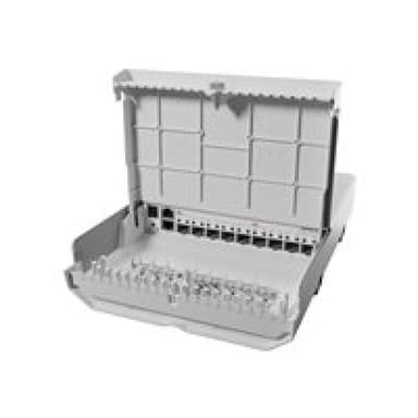 MikroTik netFiber 9 CRS310-1G-5S-4S+OUT 4x SFP+ 5x SFP 1x RJ45 PoE-In - 1 Gbps - Power over Ethernet