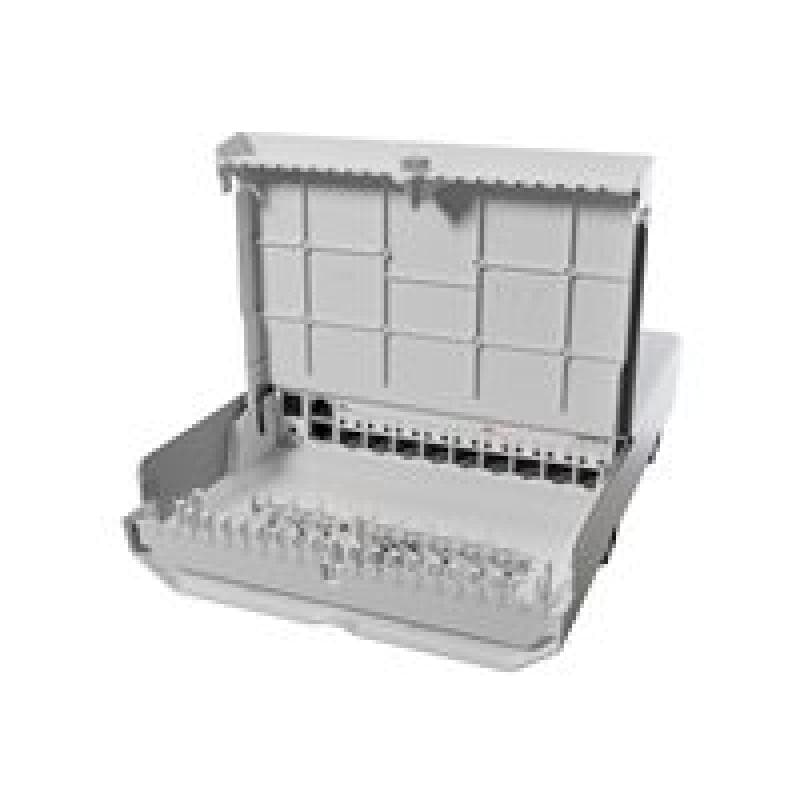 MikroTik netFiber 9 CRS310-1G-5S-4S+OUT 4x SFP+ 5x SFP 1x RJ45 PoE-In - 1 Gbps - Power over Ethernet