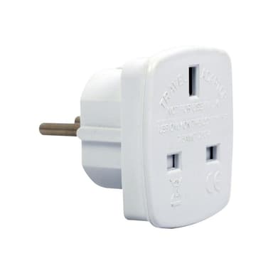 GEMBIRD Cablexpert A-AC-UKEU-001 - Netzteil - Stromversorgung (S) bis Stromversorgung (W) - weiß - G