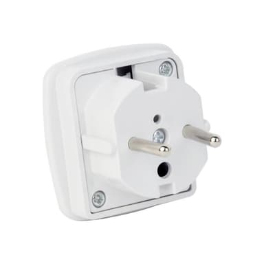 GEMBIRD Cablexpert A-AC-UKEU-001 - Netzteil - Stromversorgung (S) bis Stromversorgung (W) - weiß - G
