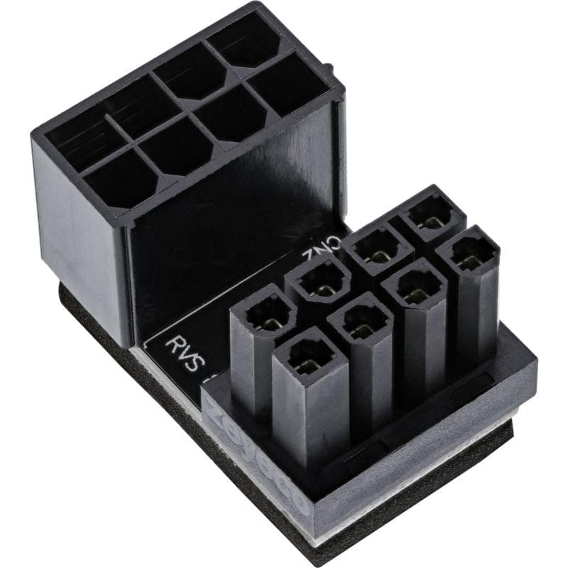 INLINE Netzteil - 8-poliger PCIe Power (M) bis 8-poliger PCIe Power (W) gewinkelt