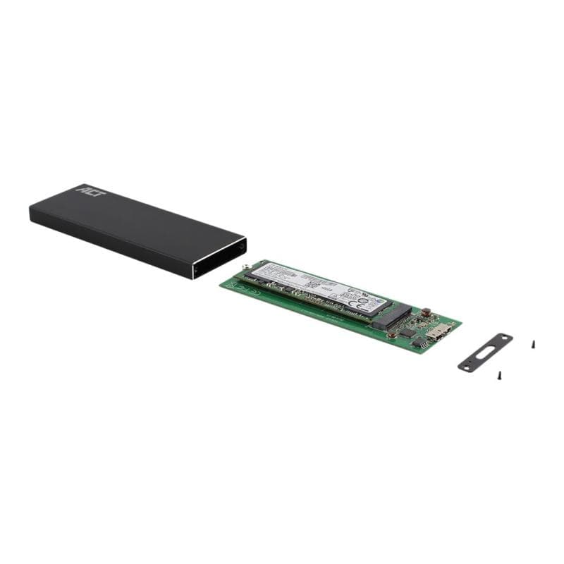 ADVANCED CABLE TECHNOLOGY ACT AC1600 Speicherlaufwerksgehäuse SSD-Gehäuse Schwarz M.2 (AC1600)