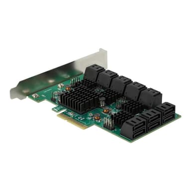 DELOCK 16 Port SATA PCI Express x4 Karte