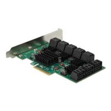 DELOCK 16 Port SATA PCI Express x4 Karte