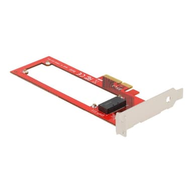 DELOCK PCI Express x4 Karte zu 1x EDSFF E1.S Slot - Low Profile Formfaktor
