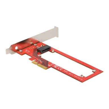 DELOCK PCI Express x4 Karte zu 1x EDSFF E1.S Slot - Low Profile Formfaktor