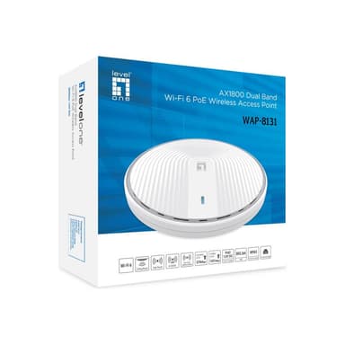 LEVELONE WLAN Access AX1800 Wireless PoE DualBand
