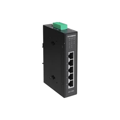 EDIMAX Switch EDIMAX Industrial 5-Port GbE unmanaged IP30