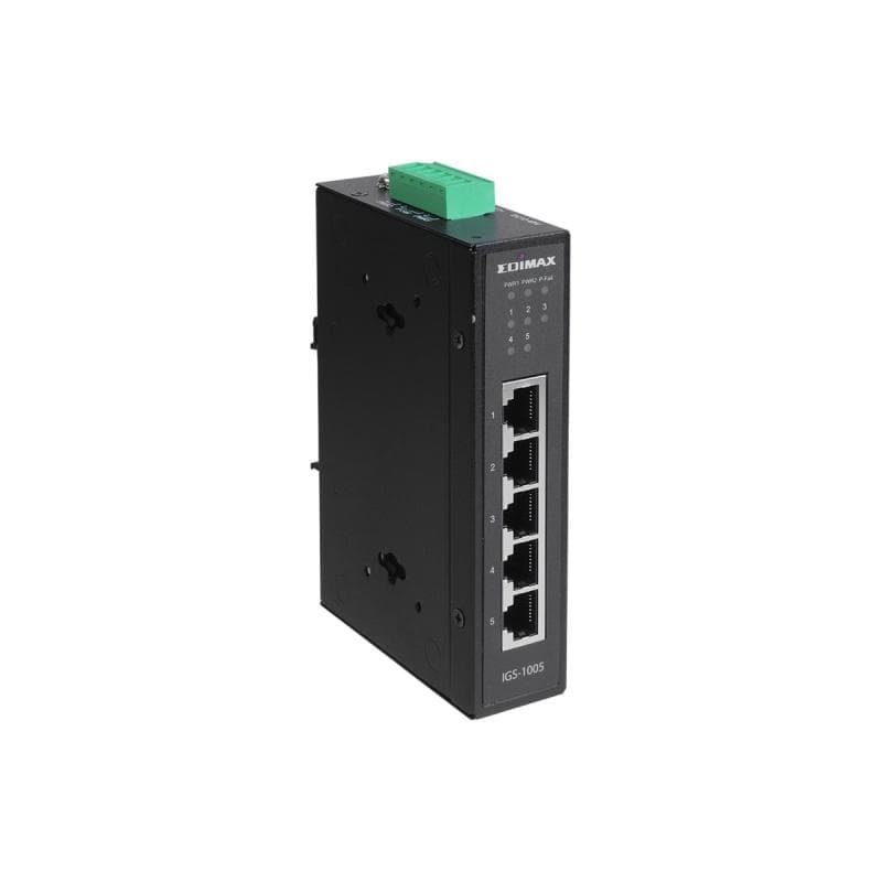 EDIMAX Switch EDIMAX Industrial 5-Port GbE unmanaged IP30
