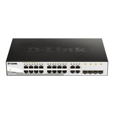 D-LINK 20-Port Layer2 Smart Managed Gigabit Switch, dlink|green 3.0