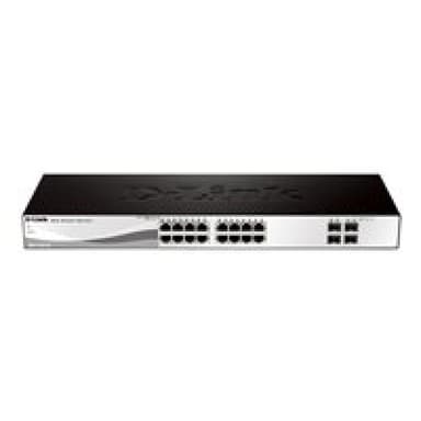 D-LINK 20-Port Layer2 Smart Managed Gigabit Switch, dlink|green 3.0