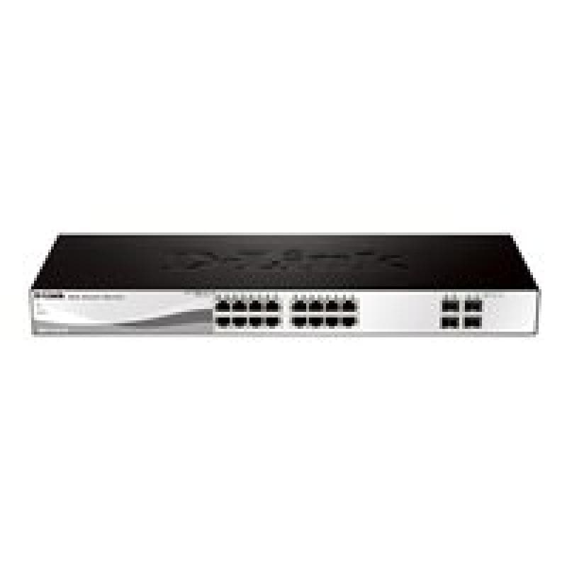 D-LINK 20-Port Layer2 Smart Managed Gigabit Switch, dlink|green 3.0