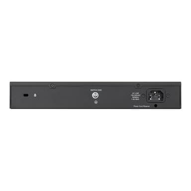 D-LINK 24-Port Layer2 PoE Gigabit Smart Switch24x 10/100/1000Mbit/s TP (RJ-45) Port davon 12 x PoE