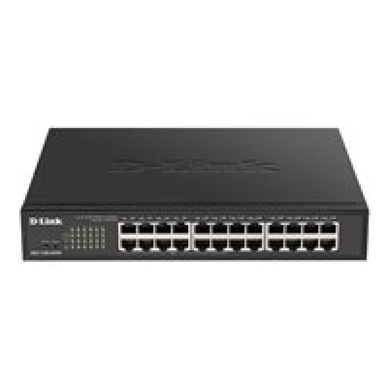 D-LINK 24-Port Layer2 PoE Gigabit Smart Switch24x 10/100/1000Mbit/s TP (RJ-45) Port davon 12 x PoE