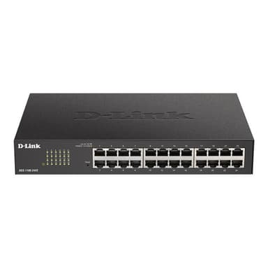 D-LINK 24-Port Layer2 Smart Gigabit Switch24x 10/100/1000Mbit/s TP (RJ-45) Port802.3x Flow Control,