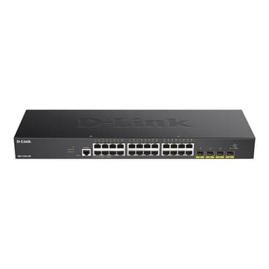 D-LINK 28-Port Smart Managed Gigabit Switch 4x 10G, dlink|green 3.0