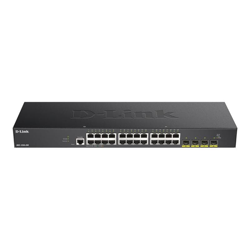 D-LINK 28-Port Smart Managed Gigabit Switch 4x 10G, dlink|green 3.0