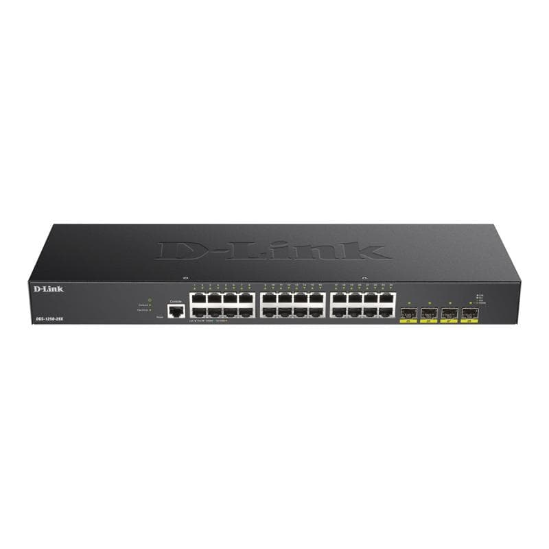 D-LINK 28-Port Smart Managed Gigabit Switch 4x 10G, dlink|green 3.0