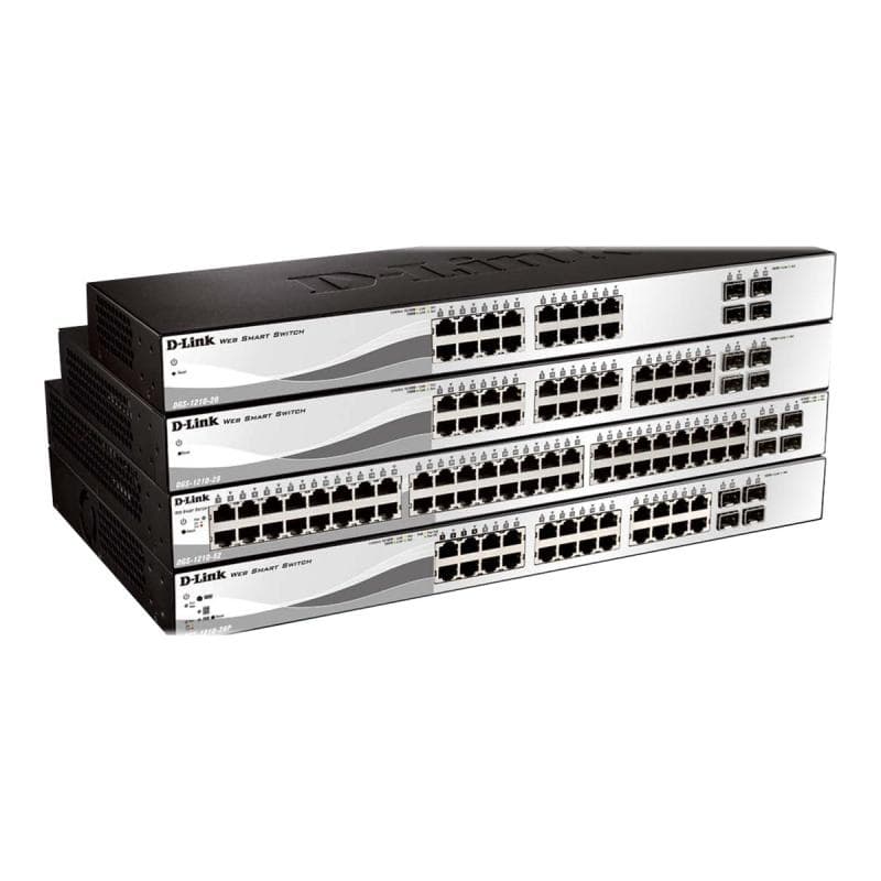D-LINK 28-Port Layer2 PoE Gigabit Smart Managed Switchdlink|green 3.0, 24x 10/100/1000Mbit/s TP (RJ-