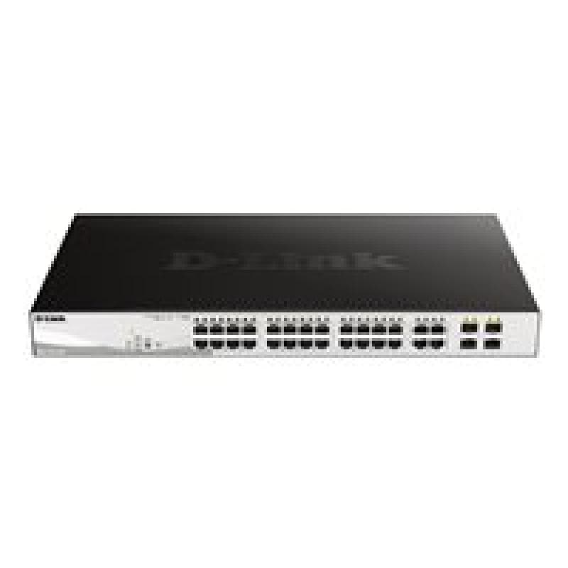 D-LINK 28-Port Layer2 PoE Gigabit Smart Managed Switchdlink|green 3.0, 24x 10/100/1000Mbit/s TP (RJ-