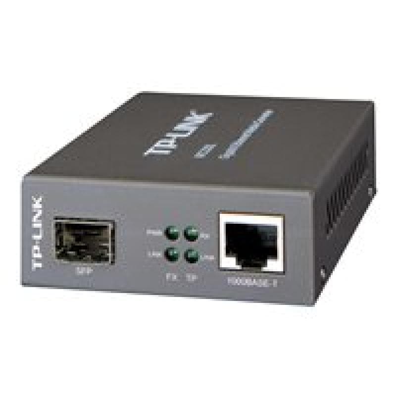 TP-LINK Omada 10/100/1000 Mbps RJ45 to 1000 Mbps SFP Slot Supporting MiniGBIC Modules