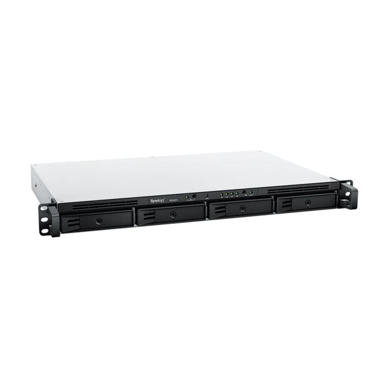 SYNOLOGY RackStation RS422+ - NAS-Server - 4 Schächte - Rack - einbaufähig - SATA 6Gb/s - RAID 0, RA