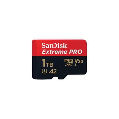 SANDISK Extreme Pro 1TB microSDXC Speicherkarte (200 MB/s,A2,Class10,U3,V30)
