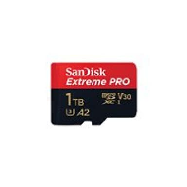 SANDISK Extreme Pro 1TB microSDXC Speicherkarte (200 MB/s,A2,Class10,U3,V30)