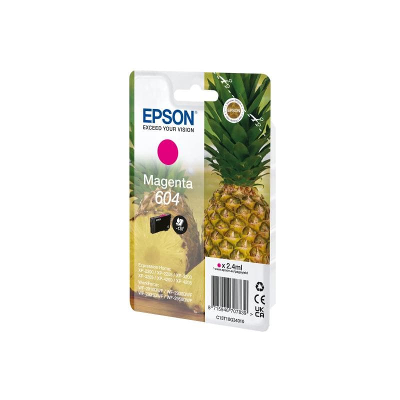 EPSON 604 Singlepack - 2.4 ml - Magenta