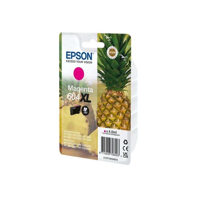 EPSON Tintenpatrone 604XL Magenta (4ml)