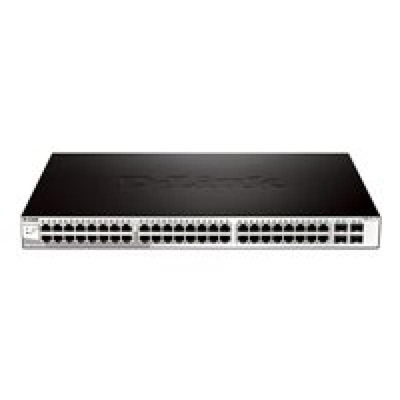 D-LINK 52-Port Layer2 Smart Managed Gigabit Switch, dlink|green 3.0