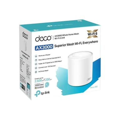 TP-LINK AX3000 Whole Home Mesh Wi-Fi 6 Unit (Router)