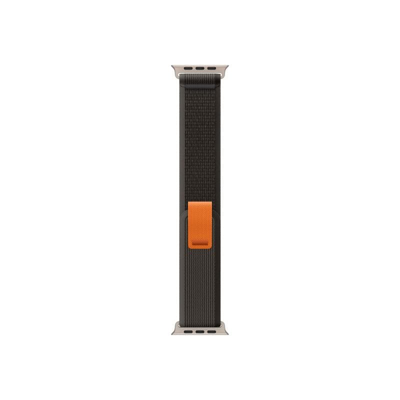 APPLE Watch Ultra GPS + Cellular 49mm Titanium Case with Black/Gray Trail Loop - M/L