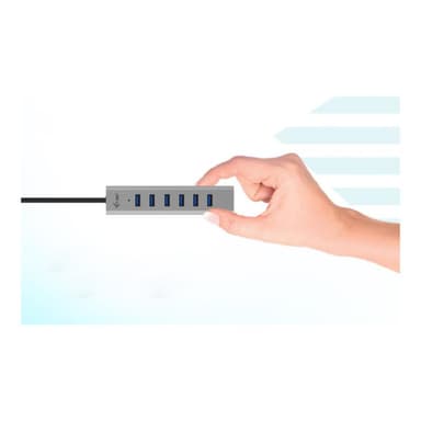 I-TEC USB-C Charging Metal HUB 7 Port ohne Netzteil