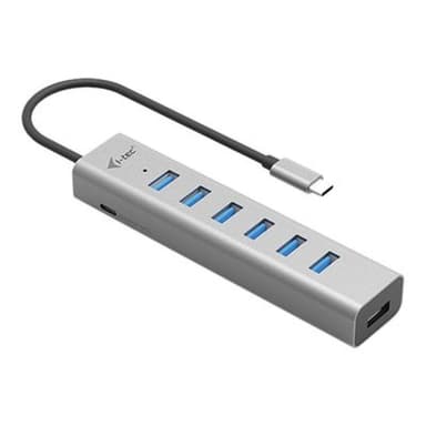 I-TEC USB-C Charging Metal HUB 7 Port ohne Netzteil