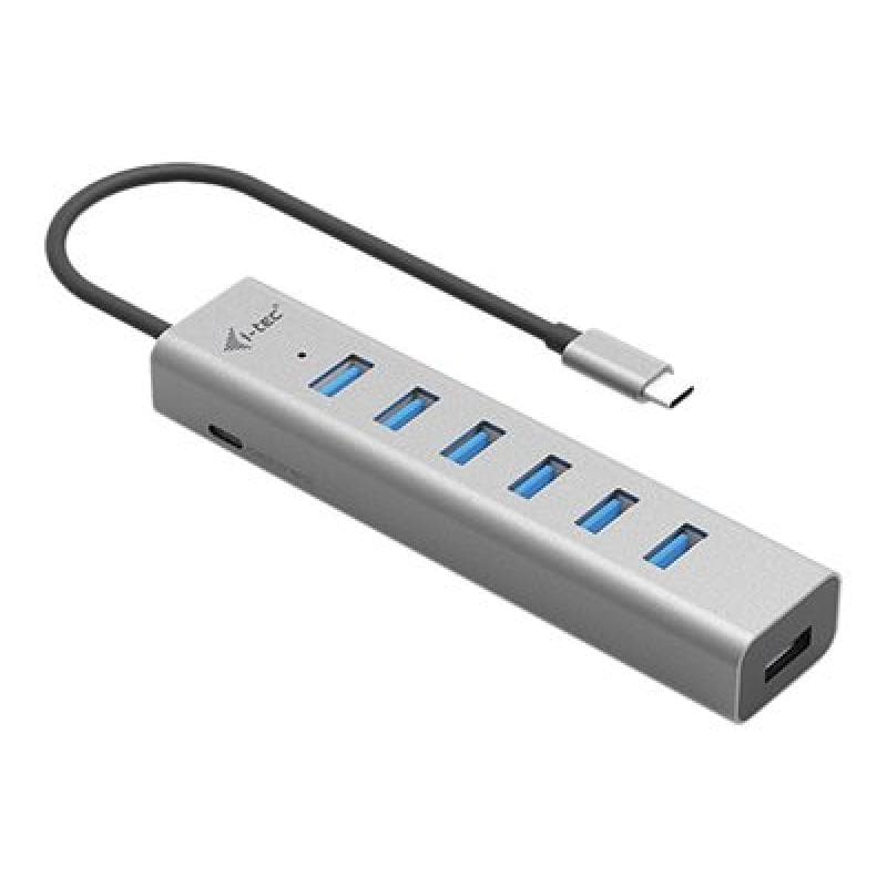 I-TEC USB-C Charging Metal HUB 7 Port ohne Netzteil