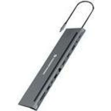 CONCEPTRONIC Adapter USB-C -> HDMI,DP,USB3.0/2.0,PD,GbE 0.18